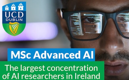 AI research and education at UCD and career opportunities in Ireland